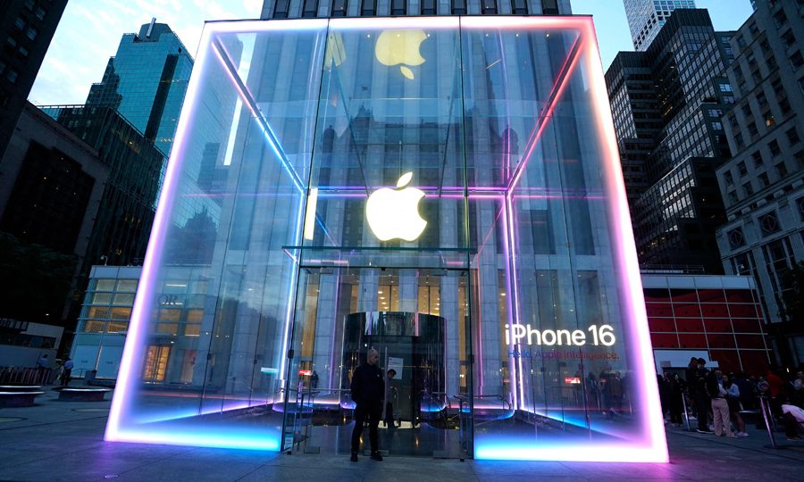 पहिलो त्रैमासमा एप्पलको चिनियाँ ढुवानी ९ प्रतिशतले घट्यो