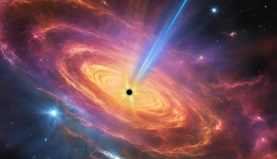 प्रारम्भिक ब्रह्माण्डमा अहिलेसम्म देखिएको ब्ल्याक होलद्वारा उत्पन्न सबैभन्दा जेट पत्ता लाग्यो