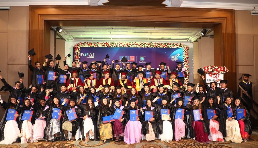 लर्डबुद्ध एजुकेशन फाउण्डेशनबाट ७६ जना विद्यार्थी दीक्षित