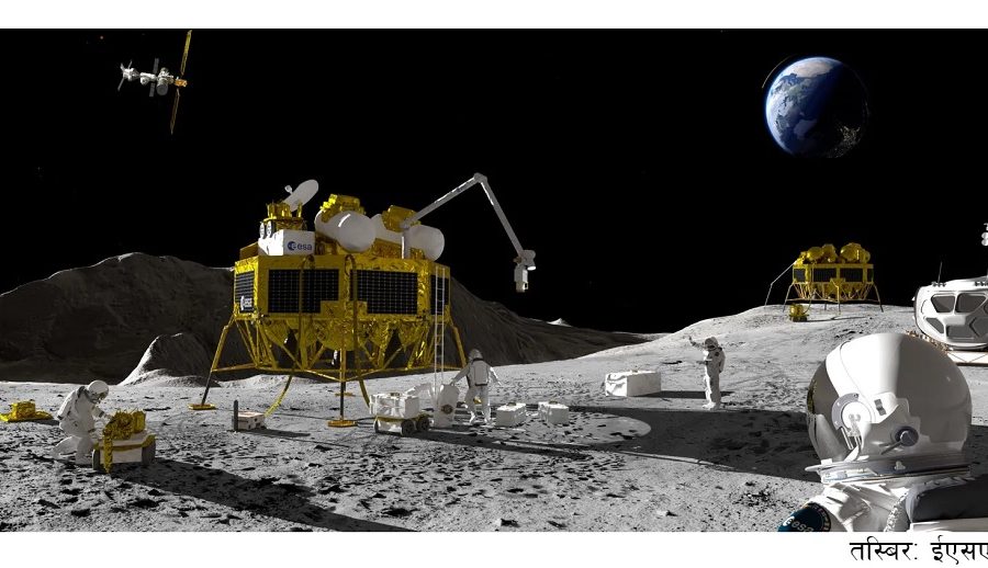 आर्गोनट मुन ल्यान्डर ईएसए तथा थालेस एलेनिया स्पेसले संयुक्त रुपमा निर्माण गर्ने