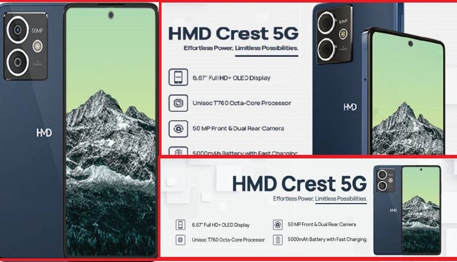 Teletalk announces the launch of HMD Crest 5G smartphone in Nepal
