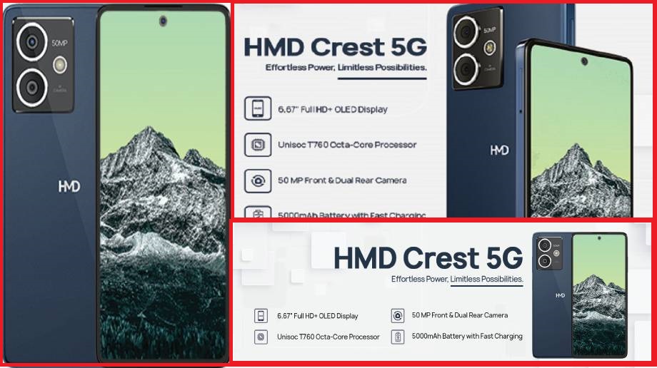 Teletalk announces the launch of HMD Crest 5G smartphone in Nepal