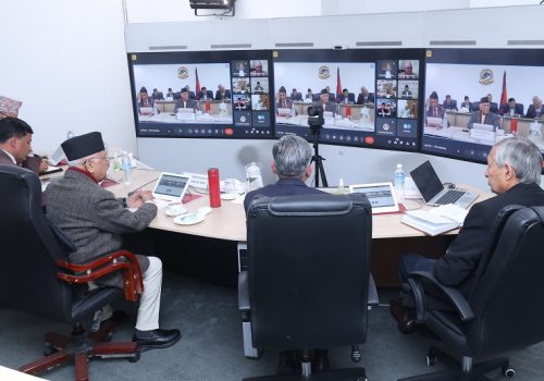 ‘एक्सन रूम’ बाट प्रम ओलीले भने: सूचना र प्रविधिको उपयोग गरेर जनतालाई लाभ दिन सकिन्छ