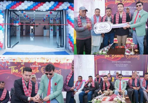 वीरगञ्जमा खुल्यो शशीला मोटर्सको विद्युतीय सवारी साधन बिक्री केन्द्र