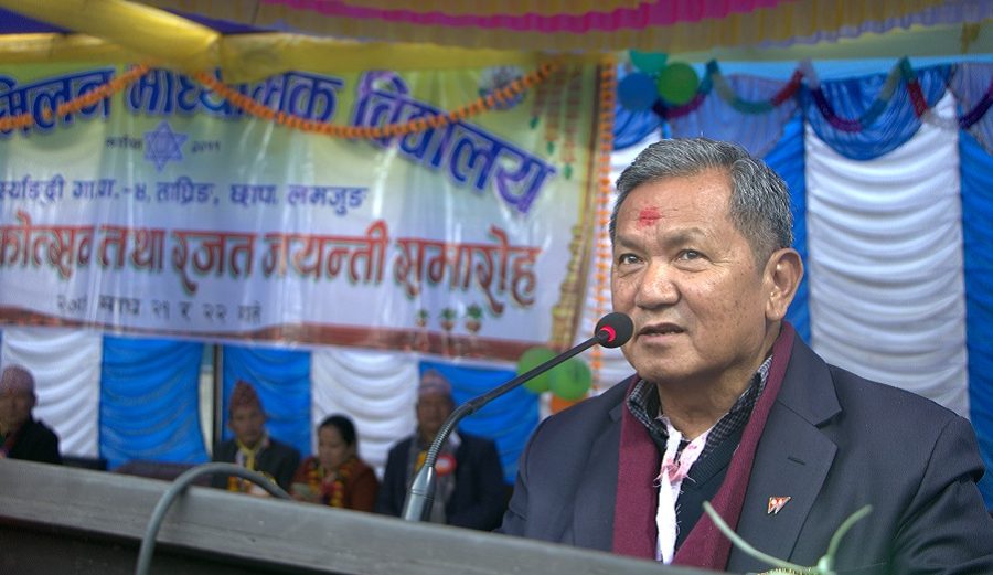 प्राविधिक शिक्षा आजको आवश्यकता-सञ्चारमन्त्री गुरुङ