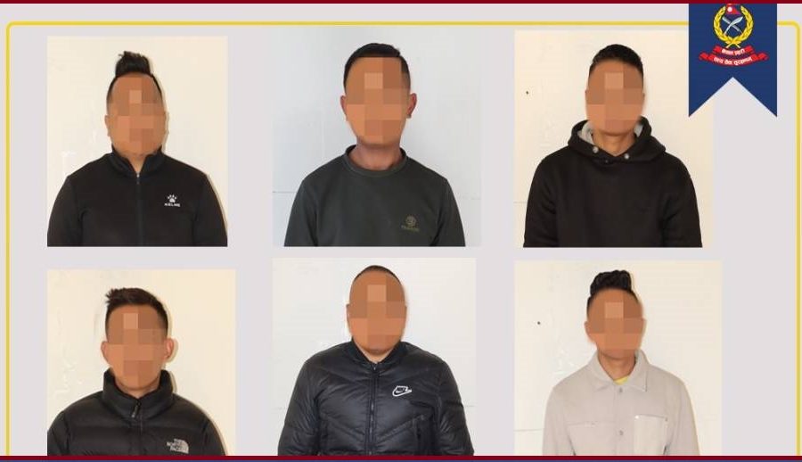 तरबारले केक काटेर सामाजिक सञ्जालमार्फत् डर र आतंक फैलाउने ७ जना पक्राऊ