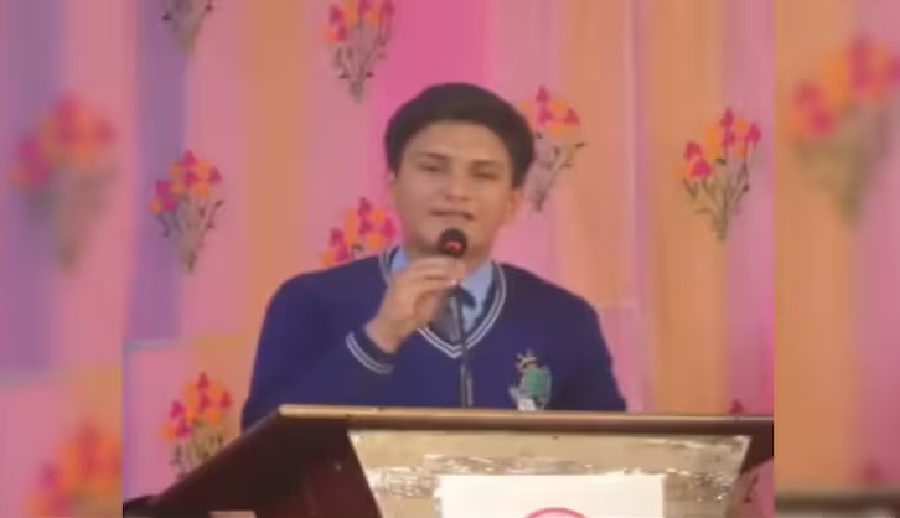 विद्यालयको वार्षिक कार्यक्रममा गरेको नेपाली विद्यार्थीको भाषण सामाजिक सञ्जालमा भाइरल, विभिन्न प्रतिक्रिया बटुल्दै