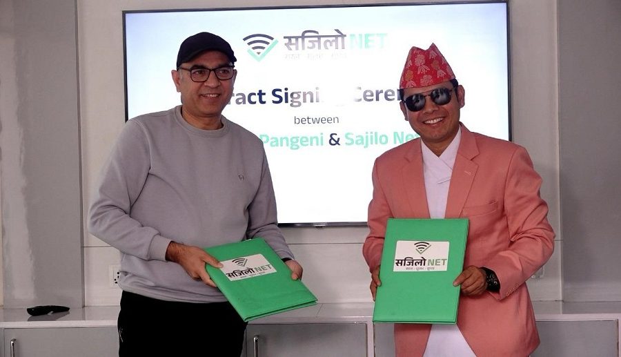 सजिलो नेटको ब्राण्ड एम्बासडरको रुपमा लोकगायक बद्री पंगेनी नियुक्त