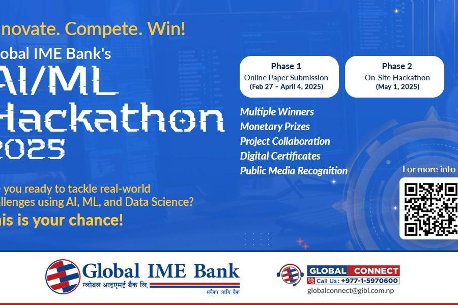 ग्लोबल आइएमई बैंकले ह्याकाथन आयोजना गर्ने