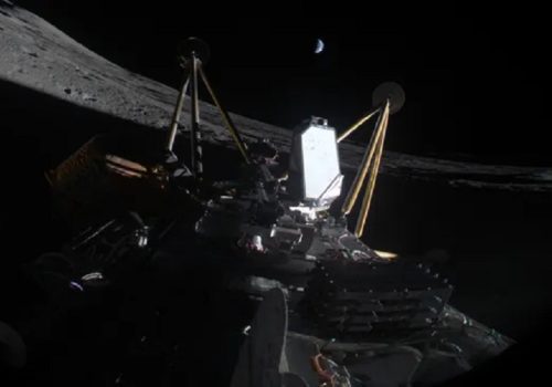 इन्टुइटिभ मेशिन्स चन्द्रयान चन्द्रमामा अवतरण गरेको १२ घण्टामा यसरी खाडलभित्र पल्टियो