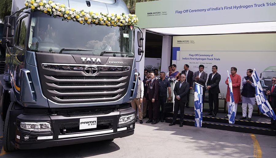 टाटा मोटर्सले सुरु गर्यो हाइड्रोजनबाट चल्ने ट्रकको परीक्षण