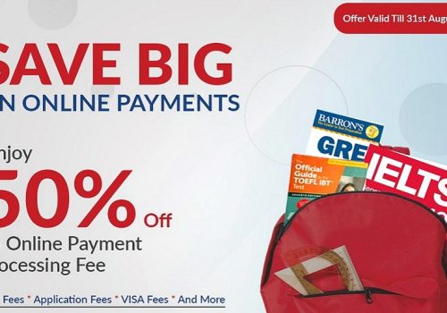 ग्लोबल आइएमई बैंकबाट वैदेशिक शिक्षा तथा भाषा परीक्षा शुल्क अनलाइन भुक्तानी गर्दा सेवा शुल्कमा ५० प्रतिशत छुट पाउने