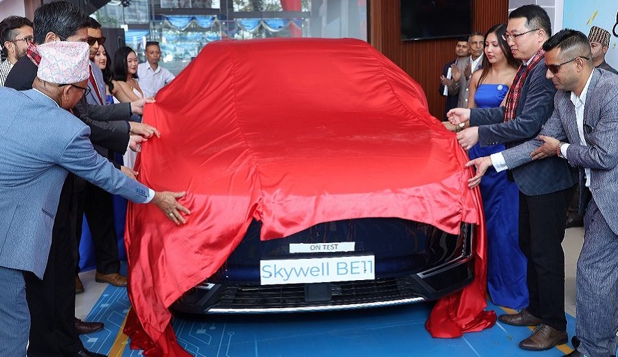 G Motors conducted Skywell Flagship Showroom Launch and Unveiling of BE11 Premium SUV 