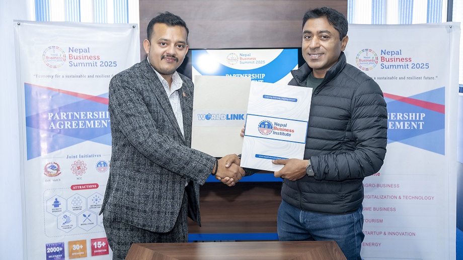 WorldLink Communications as ISP Partner of Nepal Business Summit 2025