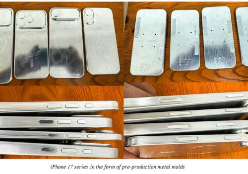 एप्पलको आईफोन १७ सिरिजका डमीहरू मेटल मोल्डसमा देखा परे