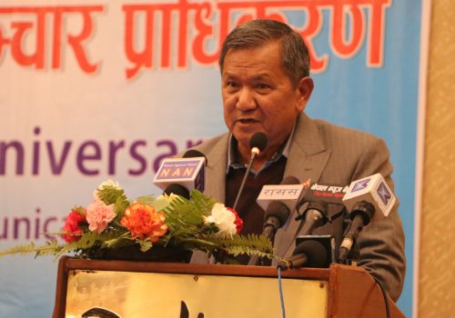 पुँजीगत खर्च वृद्धि गर्न सरकारको जोड : सञ्चारमन्त्री गुरूङ