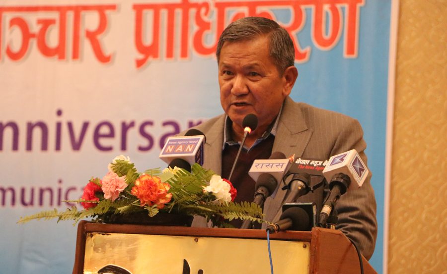 पुँजीगत खर्च वृद्धि गर्न सरकारको जोड : सञ्चारमन्त्री गुरूङ