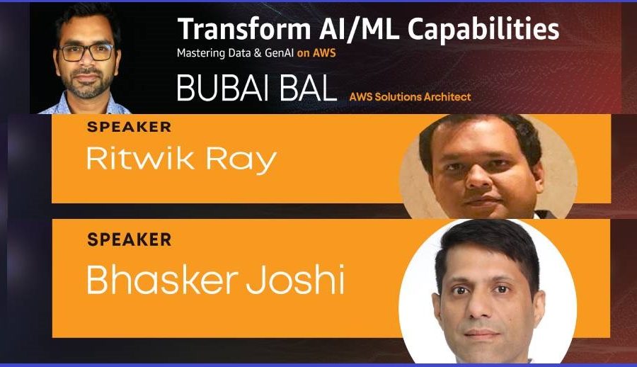 Genese Solution and AWS organising a day-long workshop on transforming AI/ML capabilities