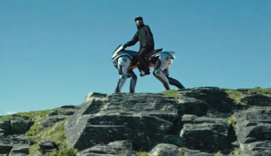 कावासाकीले सवार गर्न सकिने रोबोट प्रस्तुत गर्यो