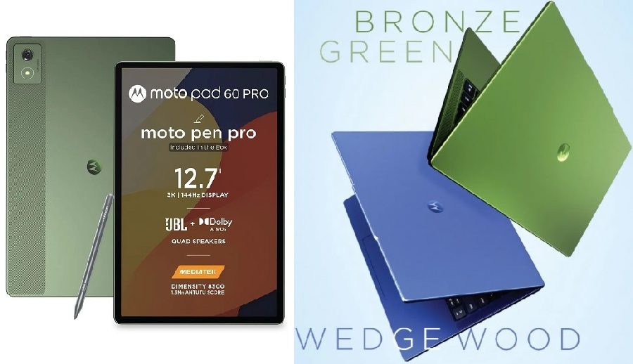 मोटोरोलाले मोटो प्याड ६० प्रो ट्याब्लेट र मोटो बुक ६० ल्यापटप लन्च गर्यो