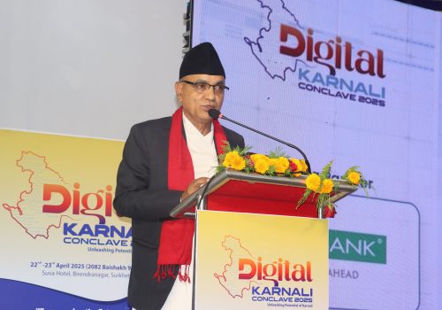 ‘सूचना प्रविधि पूर्वाधारको पहिलो सर्त’