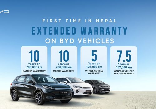 Cimex introduces industry-leading Extended Warranty on BYD Electric Vehicles in Nepal