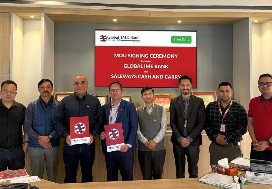 ग्लोबल आइएमई बैंकका कार्ड होल्डरलाई सेल्सवेरीमा १० प्रतिशतसम्म क्यासब्याक