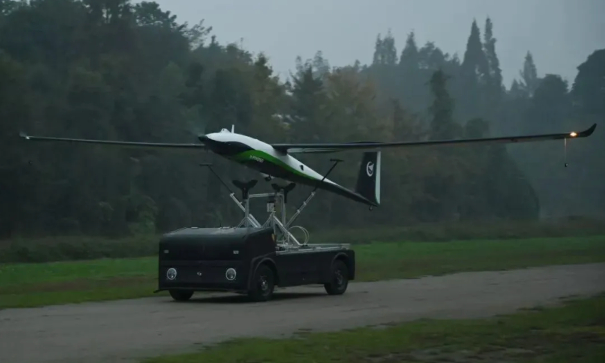 Chinese hydrogen drone sets 30-hour non-stop flight record