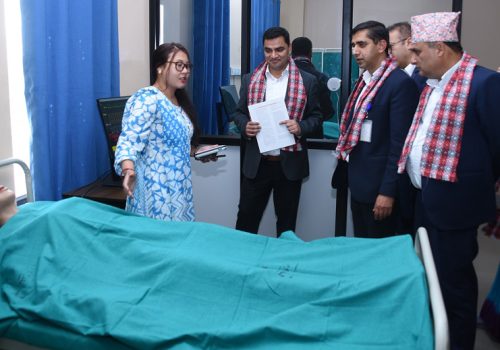 परोपकार प्रसुति अस्पतालमा दक्ष जनशक्ति उत्पादनका लागि सिमुलेशन ल्याब