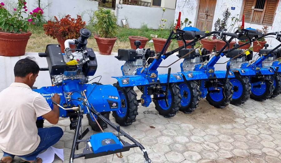 कृषि उत्पादन बढाउन उपकरणमा अनुदान