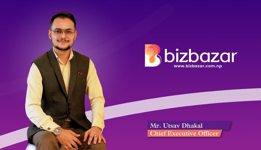 ई–कमर्स प्लेटफर्म बिजबजारको प्रमुख कार्यकारी अधिकृतमा उत्सव ढकाल