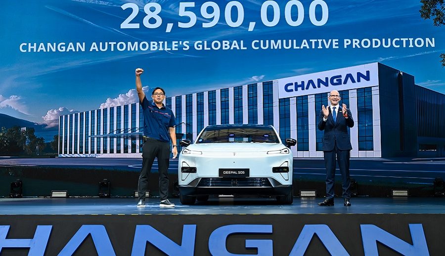 थाइल्यान्डमा खुल्यो दुई लाख उत्पादन क्षमता भएको चांगानको इभी प्लान्ट