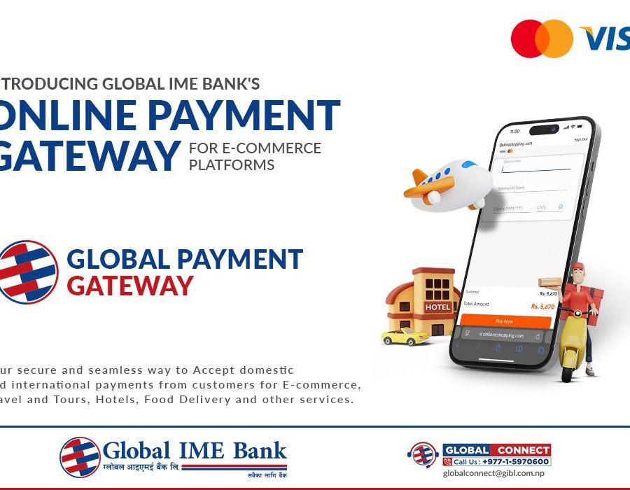 ग्लोबल आइएमई बैंकद्वारा कार्डमा आधारित ग्लोबल पेमेन्ट गेटवे सुचारु