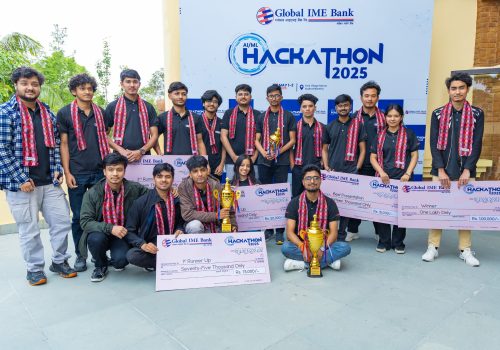 ग्लोबल आइएमई बैंकले आयोजना गरेको ‘ह्याकाथन’ सम्पन्न, क्याल्कुलुसले प्रथम हुँदै पायो एक लाख रुपैयाँ पुरस्कार