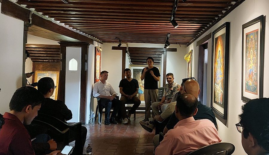 थाङ्का र पौभा कला प्रदर्शनीमा एआई र ब्लकचेन प्रमाणीकरण प्रणालीको प्रयोग गरिँदै