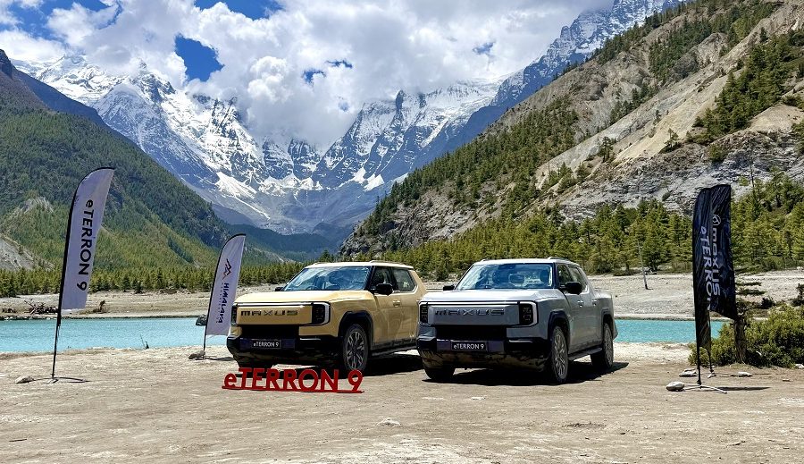 ३५१९ मिटर उचाईमा सार्वजनिक भयो ‘म्याक्सस इ-टेरोन ९’