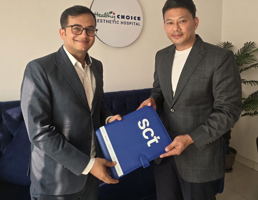 हेल्थी च्वाइस एस्थेटिक अस्पतालमा एससीटी–युपिआइ कार्डमार्फत भुक्तानी गर्दा थप ५ प्रतिशतसम्मको छुट