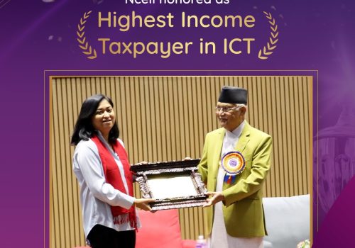 Govt. honours Ncell as the Highest Income Taxpayer in ICT