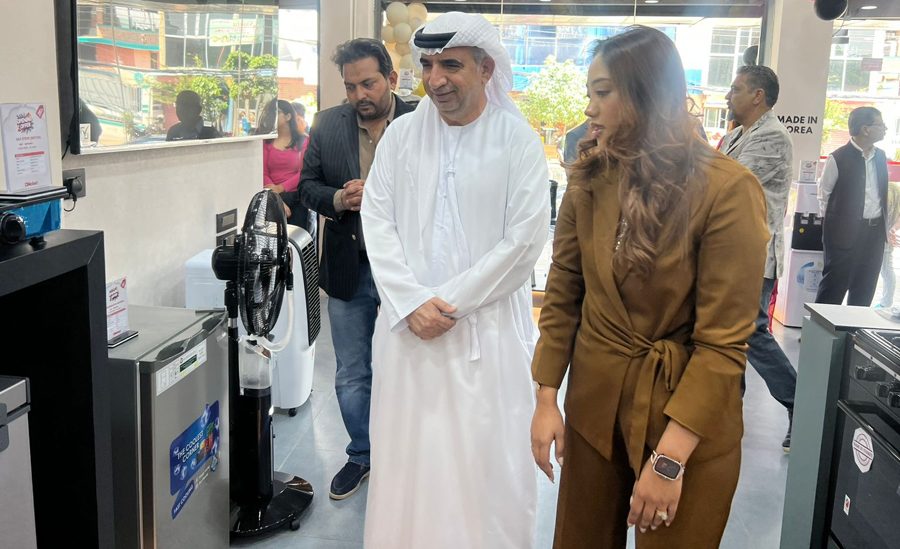 युएईका राजदूतद्वारा नोबेल ब्राण्डका सामग्रीको बिक्रीकक्षको उद्घाटन