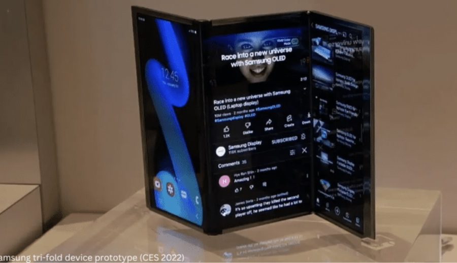 ग्यालेक्सी ट्राई–फोल्ड सिलिकन–कार्बन ब्याट्री भएको सामसङको पहिलो फोन हुने