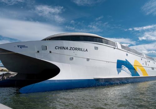 Australian shipbuilder launches world’s largest battery-powered ship