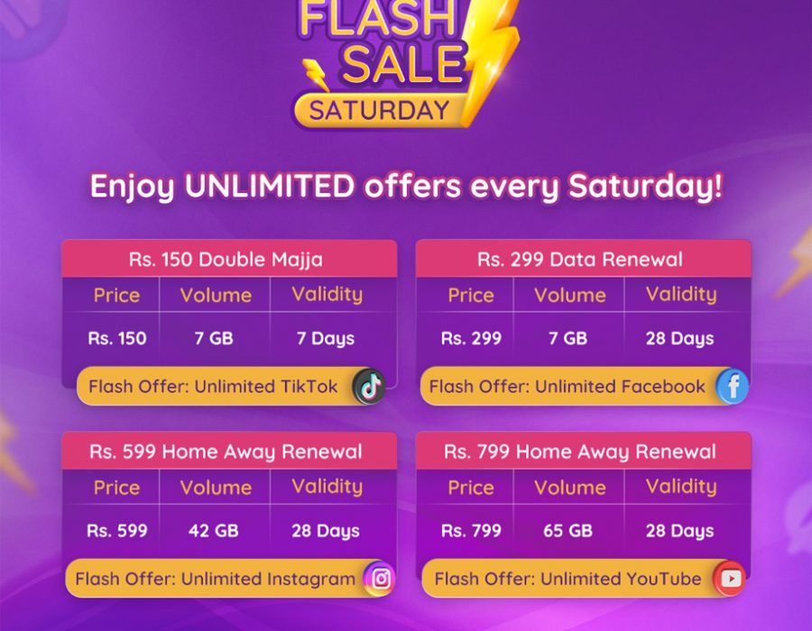 Ncell Flash Sales now offers free unlimited access to popular Social Media with attractive data packs