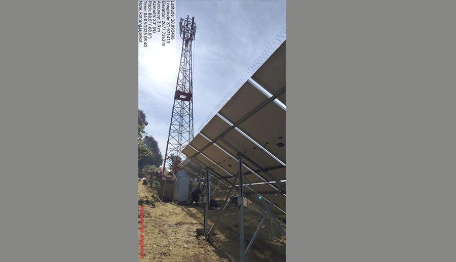 जाजरकोटको जुनीचांदे गाउँपालिकाको कोत्राङ्गमा टूजी र फोरजी सेवा सञ्चालन