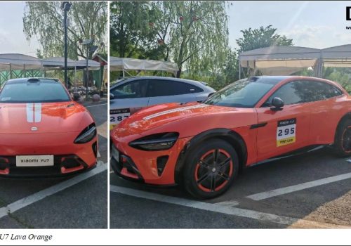 शाओमी वाईयू७ एसयूभी लाभा ओरेञ्जको तस्बिर देखा पर्यो, जुलाईमा लन्च हुने