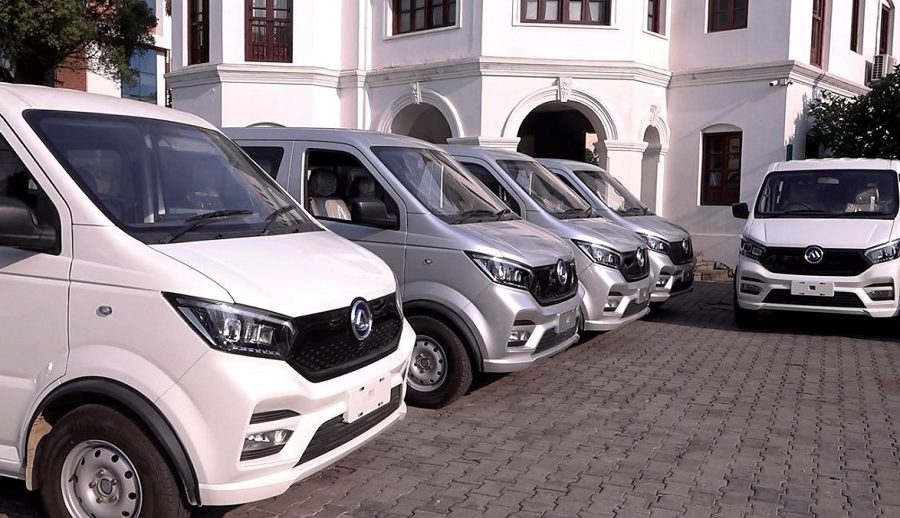 ARKSH Group delivers 18 Jubao electric vans to Swayambhu Harati Tours