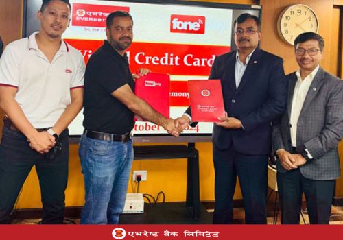 डिजिटल भुक्तानी अझै सहज बनाउन एभरेष्ट बैंकले ल्यायो “इबिएल भर्चुअल क्रेडिट कार्ड”