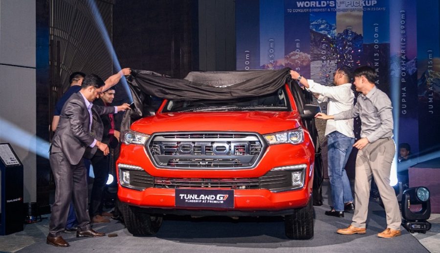 Foton Tunland G7 officially launched in Nepal