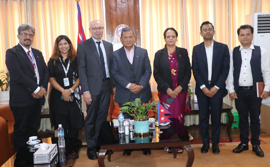 डिजिटल नेपाल फ्रेमवर्क र सञ्चार मन्त्रालयले ल्याउन लागेका विधेयकहरुबारे युनेस्को प्रतिनिधिको जिज्ञासा