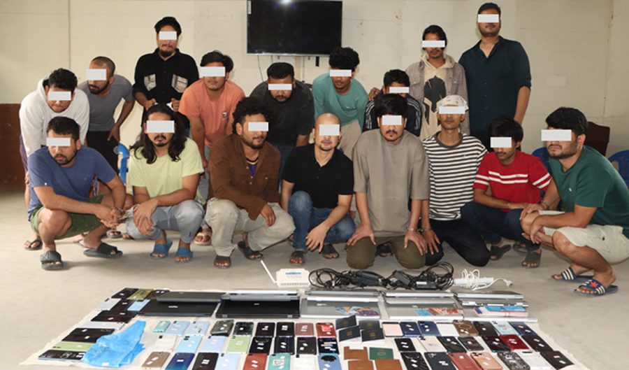 अनलाइन जुवा खेल्ने र खेलाउने कार्यमा संलग्न १७ जना पक्राउ