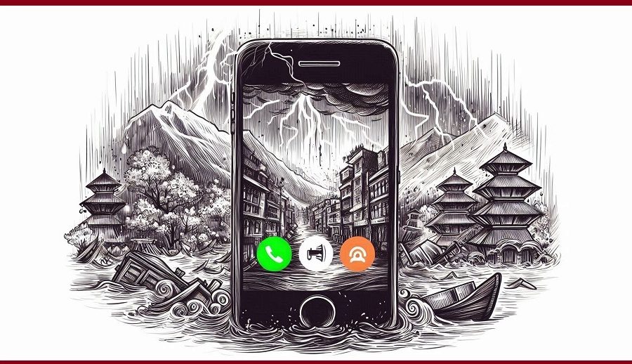 विपदबारे पूर्वसूचनासम्बन्धी जानकारी दिन निःशुल्क मोबाइल रिङ ब्याकटोन बजाउन सकिने